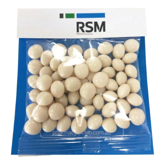 Billboard with 50g Mint Bags